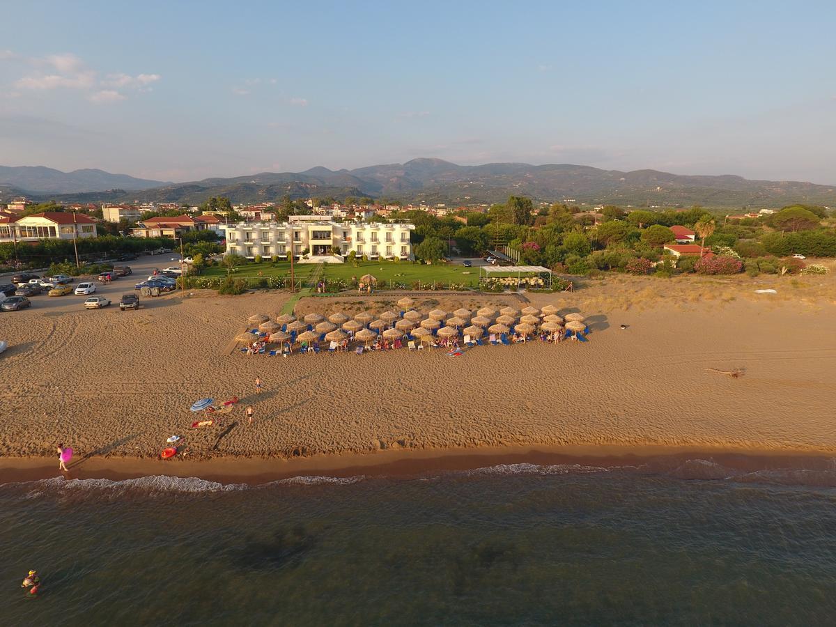Ostria Hotel Kakovatos Beach Zaháro Kültér fotó