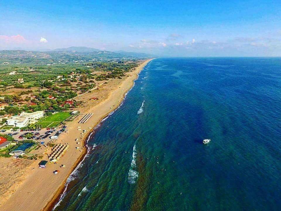 Ostria Hotel Kakovatos Beach Zaháro Kültér fotó