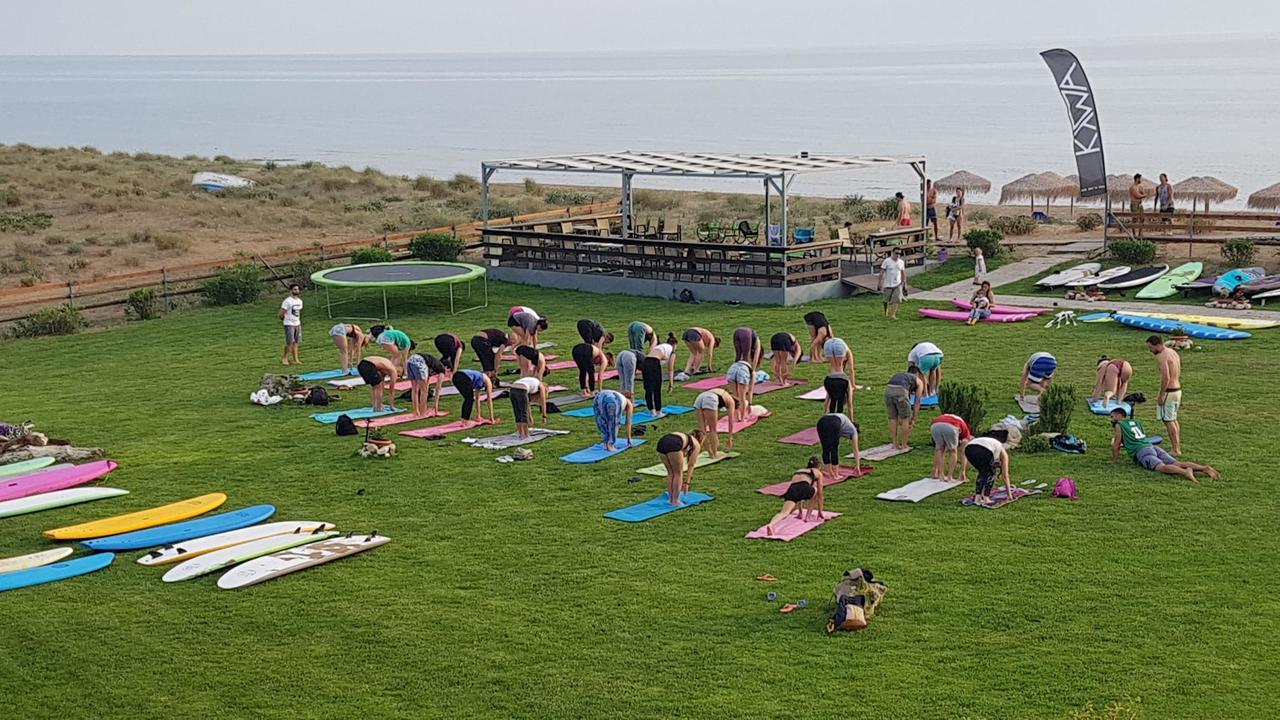 Ostria Hotel Kakovatos Beach Zaháro Kültér fotó